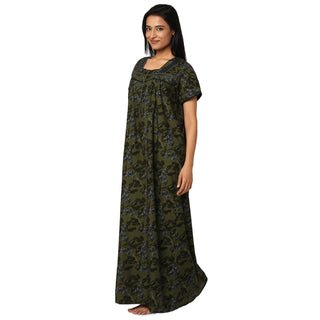 JSS 12009-Cotton Nighty Regular -Green