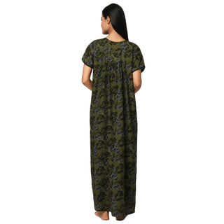JSS 12009-Cotton Nighty Regular -Green