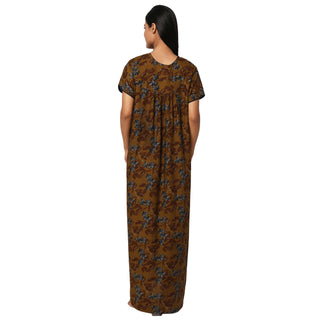 JSS 12009-Cotton Nighty Regular -Mustard
