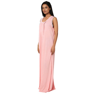 SC 70733 -Hosiery Cotton Nighty Regular -Pink