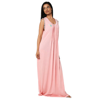 SC 70733 -Hosiery Cotton Nighty Regular -Pink