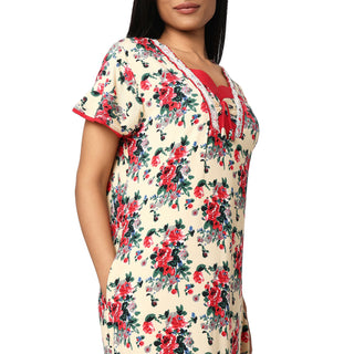 SCH 420421 - Hosiery Nighty Regular -Cream