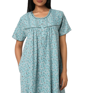 SCK 7001-Cotton Nighty Regular -Pista