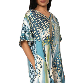 SCR 460022 - Satin Nighty Regular -Blue