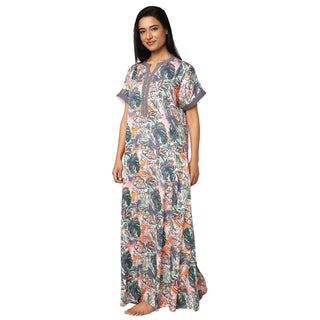 SCR 460042 - Satin Nighty Regular -Peach