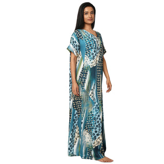 SCR 460043 - Satin Nighty Regular -Blue