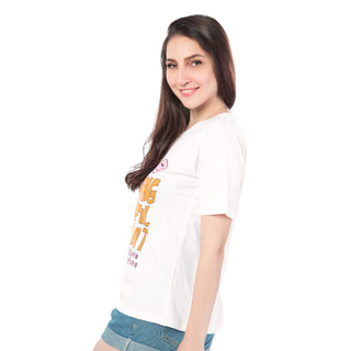 SOT-24021 Cotton Be Wonderful Oversized T-Shirt White