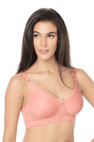 Cotton Plain Bra 1235