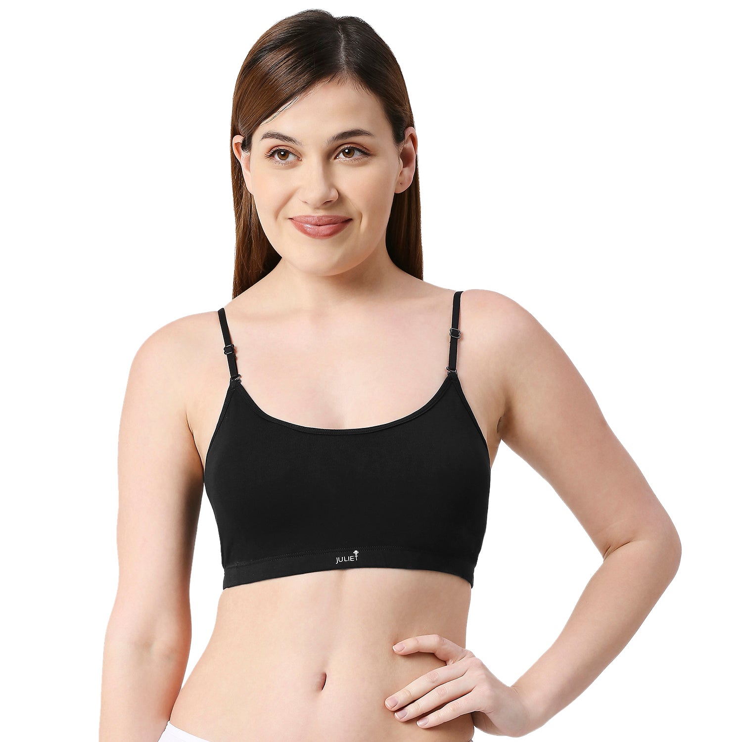 Buy juliet Non Padded Printed Full Coverage Sports Bra White JS 90 WH L  Online In India At Discounted Prices