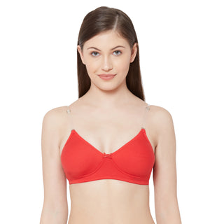 Cotton Basics Plain Soft Padded T-Shirt Bra 1030