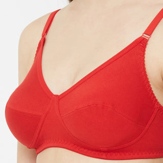 Cotton Cut & Sew Solid Cotton Bra Twin