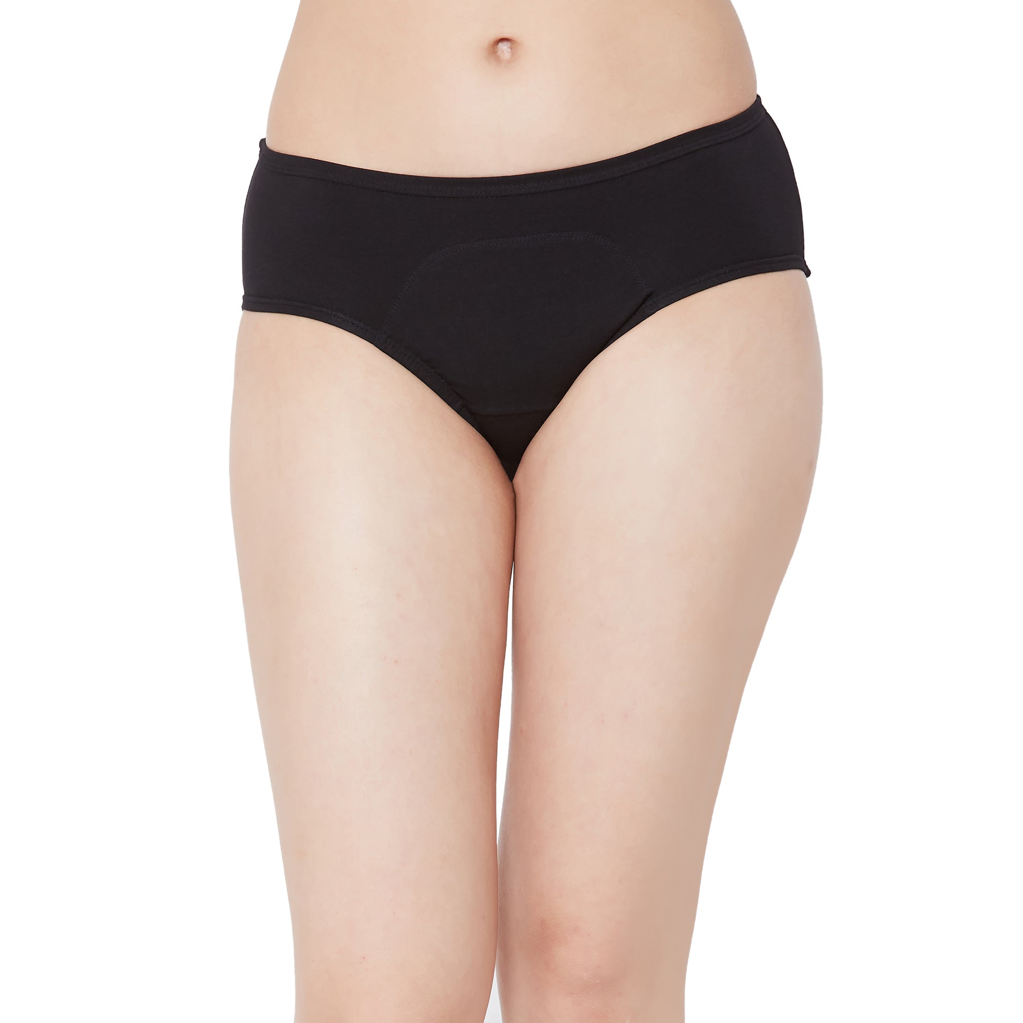 Period Panty Mid Rise No Stain Period Panty Black