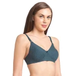 Cotton Printed Bra Green - Image 3