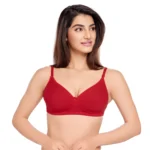 1112 - Cotton Lycra Basic Backless Padded T-Shirt Bra