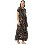 Rayon Nighty Regular  Black - Image 3