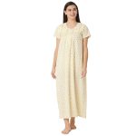SCH 450739Cotton Nighty Regular Lemon