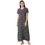 SCR 450634 - Cotton Nighty Regular Navy Blue