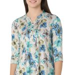 SCH 10783 - Rayon Night Suit Regular Blue - Image 5
