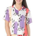 SCH 10815 - Rayon Night Suit Regular Pink - Image 4