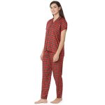 SCV 10715 - Soft Horizon Cotton Night Suit - Image 2