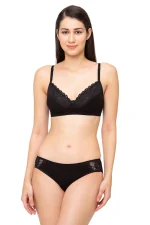 Cotton Cut & Sew Bra Panty Set