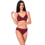 1924 - Plain Mold T-Shirt Bra Panty set