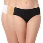 5612 - Cotton Printed Pack Of 3 Hipster Panties