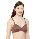 Soft Padded Solid T-shirt Bra - Image 3
