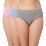 6879 - Joyful Ease Cotton Pack Of 3 Hipster Panties