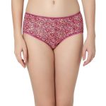 7007 - Cotton Printed Hipster Panties - Image 4