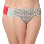 7049 - Radiant Flow Cotton Pack Of 3 Hipster Panties