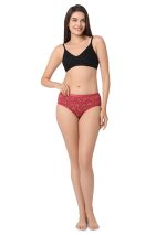 7102 - Cotton Printed Pack Of 3 Hipster Panties - Image 9