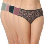7186 - Everyday Essentials Pack of 5 Hipster Panties