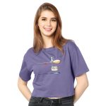 SCT 24023 - Edgy Lavender Rebel Tee