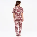 R CS 19735 - Trendy Alphabet Chic Mauve Set - Image 3