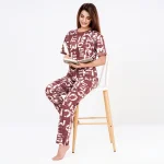 R CS 19735 - Trendy Alphabet Chic Mauve Set - Image 5