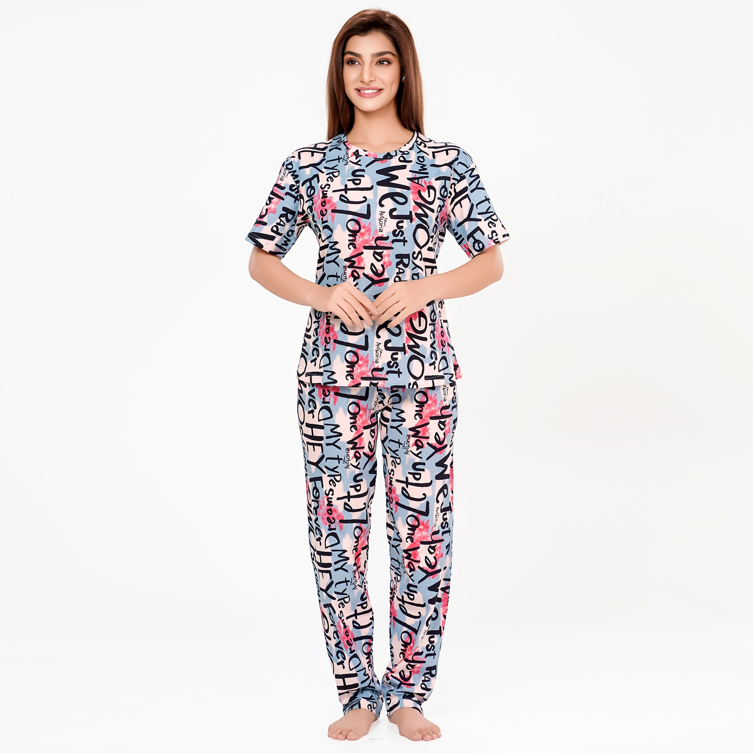 R-CS-19737 (1) R CS 19737 - Luxury Script Pink Set - Image 1