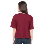 SRF 24083 - Maroon Spirit Tee - Image 2