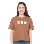 SRF 24084 - Earthy Bliss Brown Tee