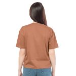 SRF 24084 - Earthy Bliss Brown Tee - Image 3