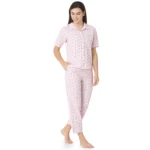 SCH 10806 - Bright Mood Cotton Night Suit
