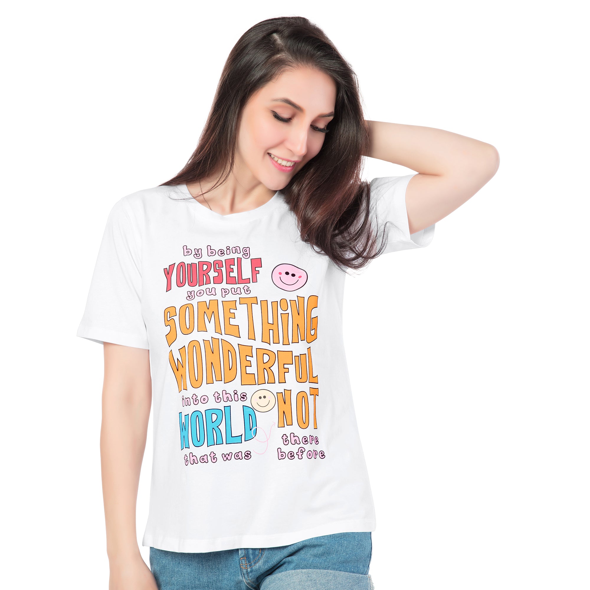 SOT-24108WH SOT 24021 - Wonderful White Glow Tee - Image 1