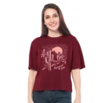 SRF 24083 - Maroon Spirit Tee