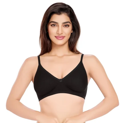 Cotton Lycra Non-Padded Wire Free T-Shirt Bra 1025