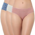 7191 - Pack of 3 Cotton Lycra Premium Hipster Panties