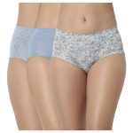 7262 - Pack of 3 Modal Full Coverage Hipster Panties for Women