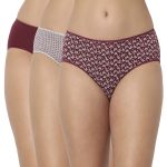 7340 - Pack of 3 Cotton Lycra Premium Hipster Panties