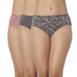 7338 - Pack of 3 Cotton Lycra Premium Hipster Panties