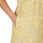 JSS 13001 - Printed Poly-Viscose Nighty for Women – Square Neck, Half Sleeves - Image 7