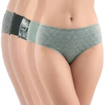7459 – Cotton Hipster Premium Panties Set Of 5 Stretchable Fabric